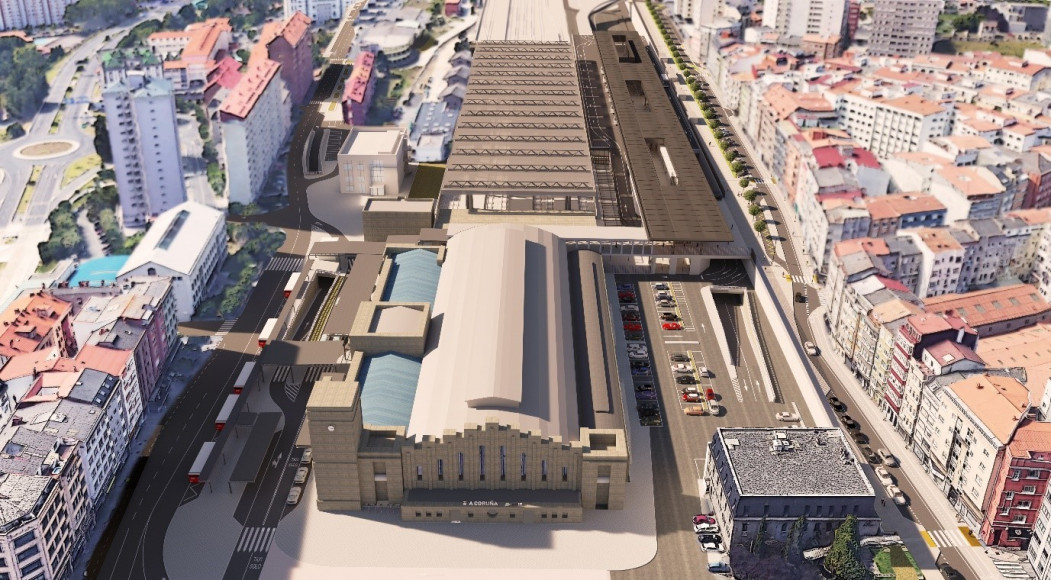 El próximo mes de septiembre darán comienzo las obras de la Estación Intermodal de A Coruña en la que Antea Group España y Latinoamérica prestará los servicios de control y vigilancia de las obras
