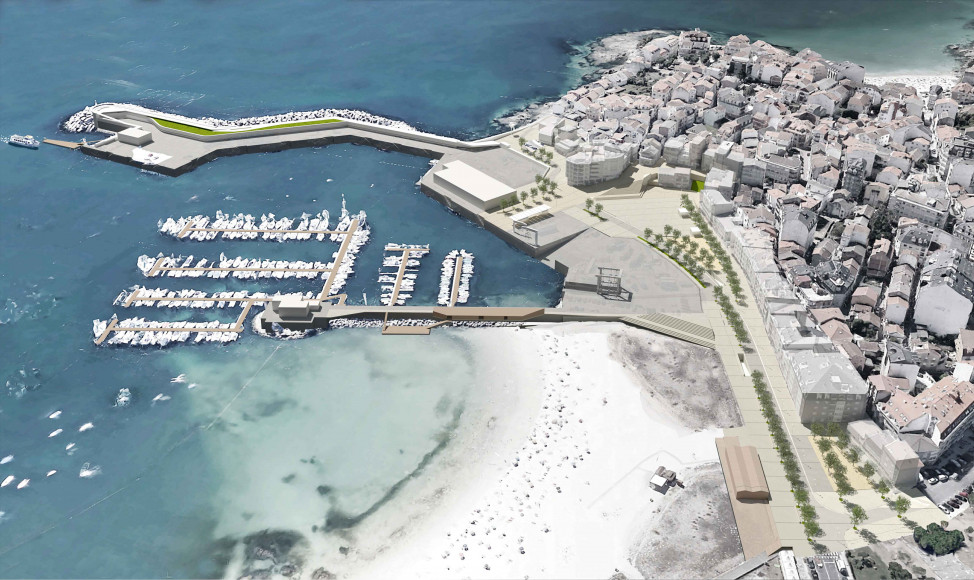 Antea Group ganadora del concurso de ideas de la reforma del frente marítimo y del puerto de Portonovo