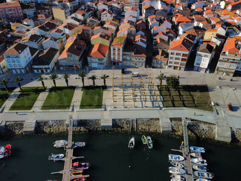 La remodelación de la fachada marítima de Porto do Son, proyecto en el que intervino Antea Group España & Latinoamérica, ganadora de la Bienal Española de Arquitectura y Urbanismo