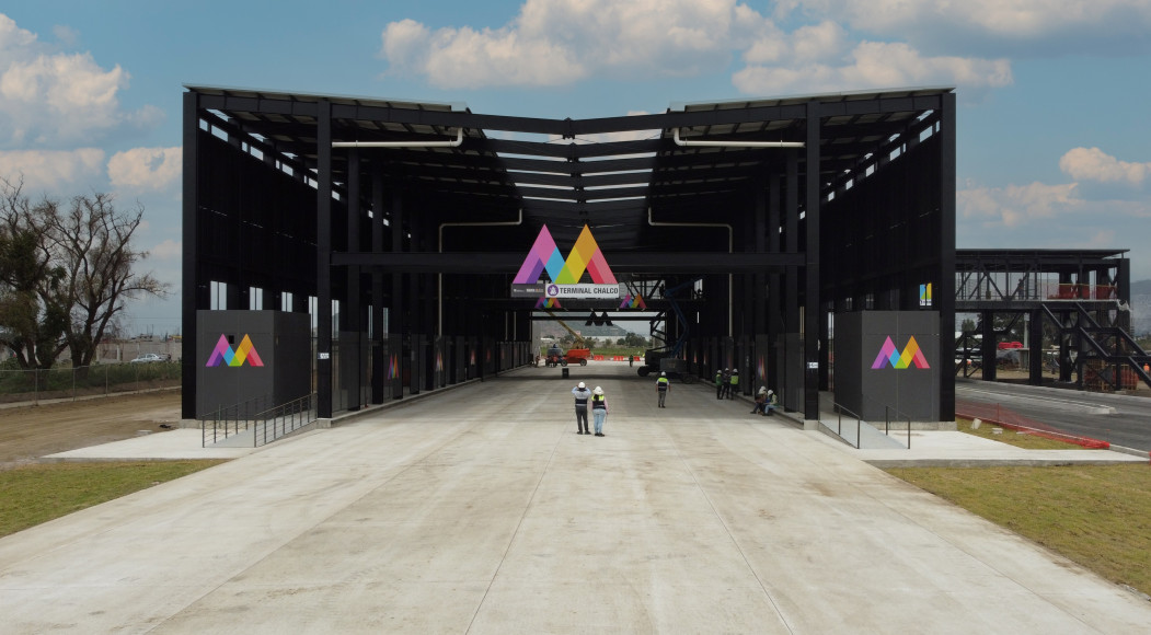 Las obras de construcción de la terminal Chalco, supervisadas por Antea Group España & Latinoamérica, a punto de finalizar